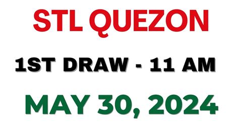 stl quezon 1st draw result today live youtube|STL Quezon 1st draw result today live 30 August 2024 .